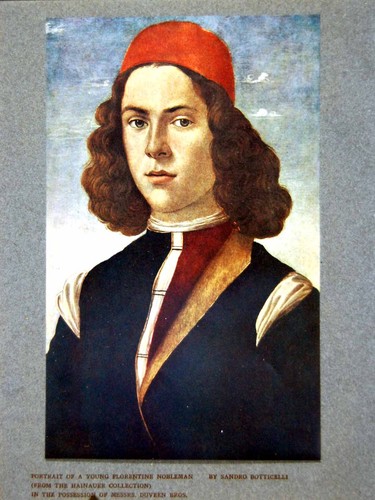 Antica vecchia stampa - , ritratto