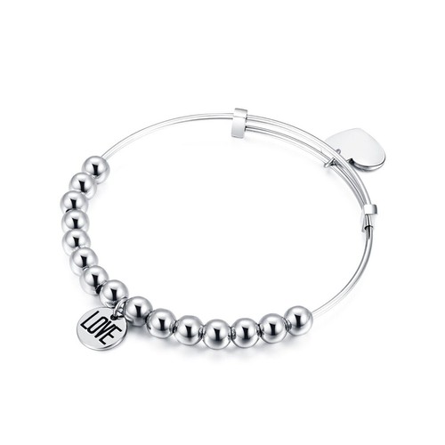 Sagapo bracciale rigido love - bracciale,
