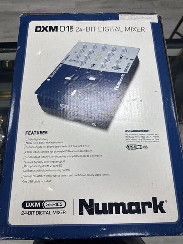 Numark dxm01 mixer - dxm01, dj