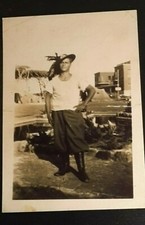 FOTO MILITARE-BERSAGLIERE-CAPPELLO VAIRA,STIVALI E PANTALONI ALLA ZUAVA