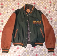 Jacket Vintage Baseball 90s Upper Deck XL made in USA