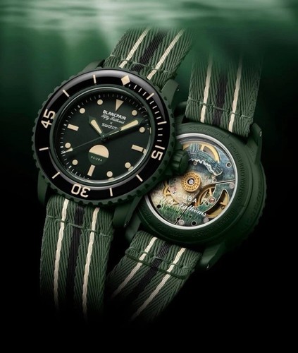 Blancpain swatch scuba - blancpain,