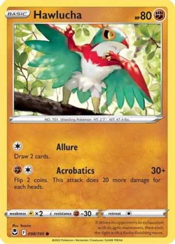 Hawlucha 098 195 - hawlucha,