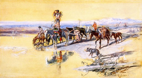 Charles russell indians - charles,