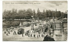 Primi 900 Torino Ponte Umberto I barche tram bici Favria Canavese FP BN VG ANIM