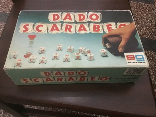 Gioco dado scarabeo - dado, ed
