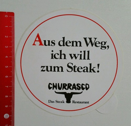 Adesivo sticker churrasco il - churrasco,