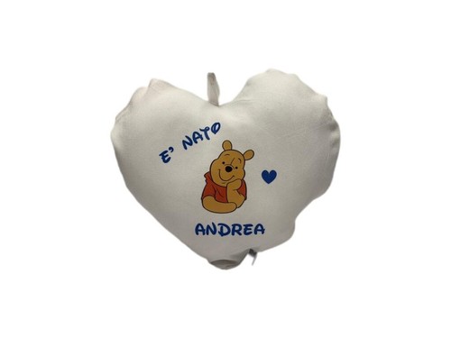Cuscino cuore nascita - , a