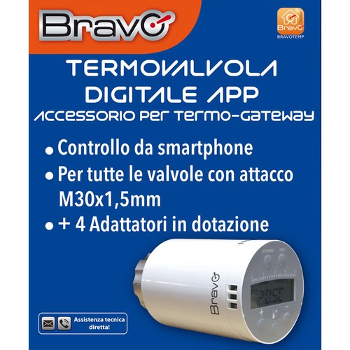 Valvola termostatica digitale - valvola,