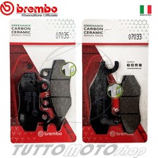 Kit Pastiglie KYMCO Agility 125 Carry E5 2021 / Kit Ant Post Brembo Carbon