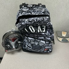 Zaino Seven nero bianco doodle