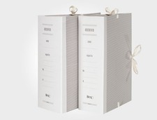 faldoni con lacci dorso 12 cm cartella archivio ARCA fsc 2 pezzi faldone legacci