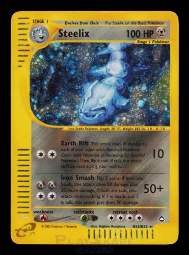 Pokemon card steelix h23 - card, h23/h32