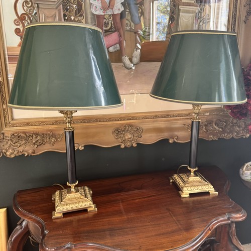 Magnificent pair brass - a,