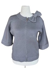 RED Valentino Bow Zip Front