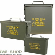 BUNDESWEHR SCATOLA MUNIZIONI