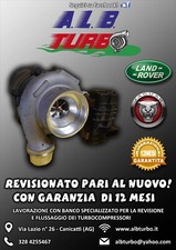 TURBINA TURBO 49335-01960 LAND ROVER - JAGUAR  REVISIONATA CON GARANZIA 12 MESI
