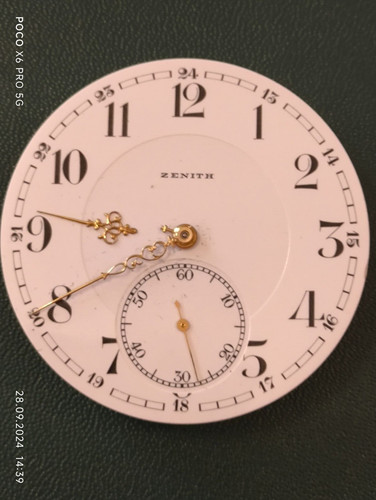 Orologio tasca zenit oro - da,