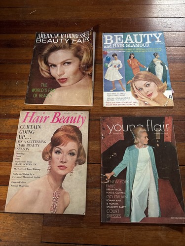 Vintage hairdresser young - vintage,