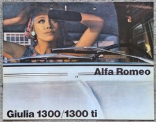 Brochure depliant Alfa Romeo