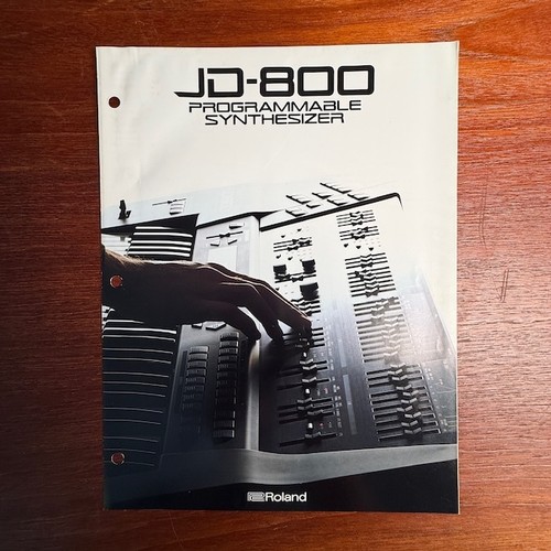 Vintage roland 800 original - roland, jd-800