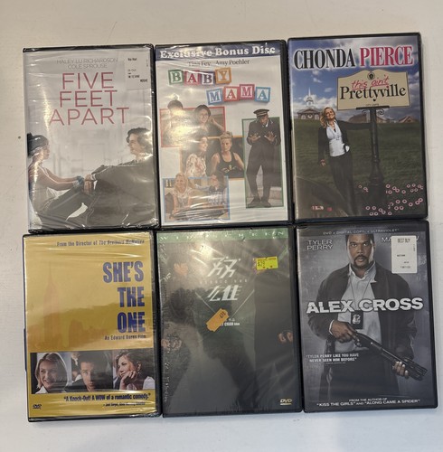 Lot sealed dvd - 6,