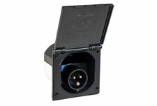 Presa Esterna Coperchio Nero