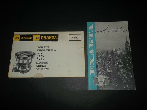 1957 exakta unlimited libretto - 1957,