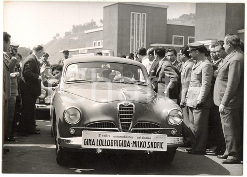 1955 roma rally del cinema - roma,