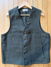 Gilet lana Filson vintage uomo
