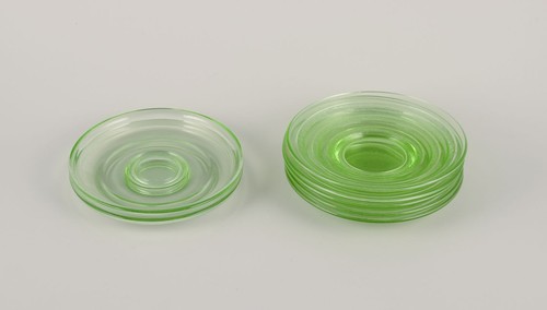 Set sette piatti - di, vetro