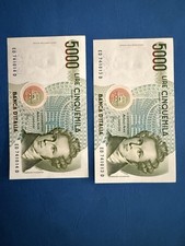 Lotto 2 Banconote Repubblica