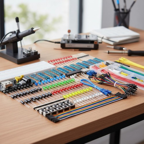 Kit elettronica breadboard - elettronica,