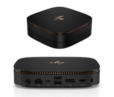 HP Elite Slice G2 Mini USFF- i5-7500T 16 GB 128 GB M2 & 500 GB SSD WIFI BT W11P
