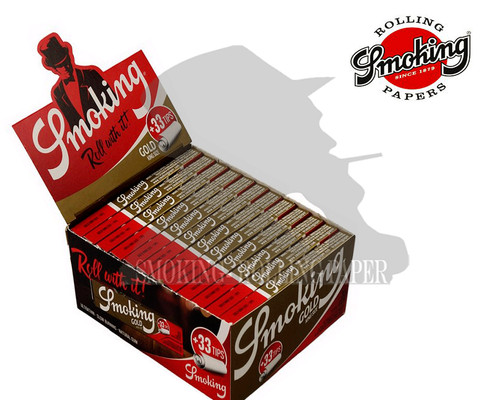 Cartine smoking oro lunghe - smoking,