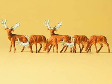 Preiser scala N 79179 Figure Cervi 6 Pezzi 1,1 cm. Nuovi OVP