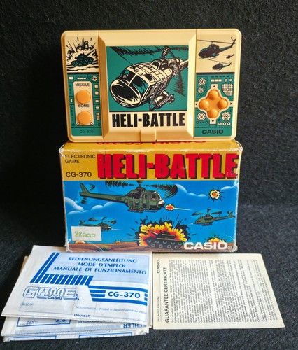 Casio heli battle - heli-battle, lcd