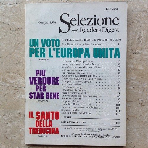 Selezione dal reader - selezione, digest
