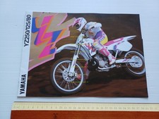 Yamaha YZ 250 - YZ 125 - YZ 80 CROSS 1993 depliant italiano originale
