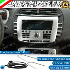CAVO AUX + KIT SMONTAGGIO STEREO LANCIA DELTA MK2 RETROFIT MP3