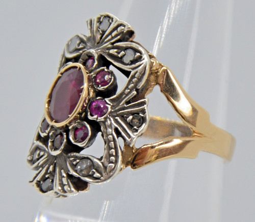 -Anello antico oro 14