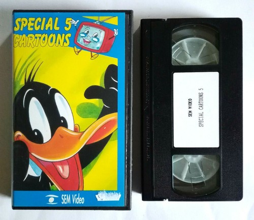 Vhs special cartoons daffy - vhs,