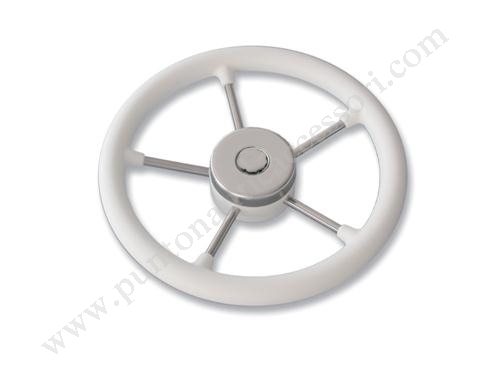 Volante poliuretano inox - volante, poliuretano/inox