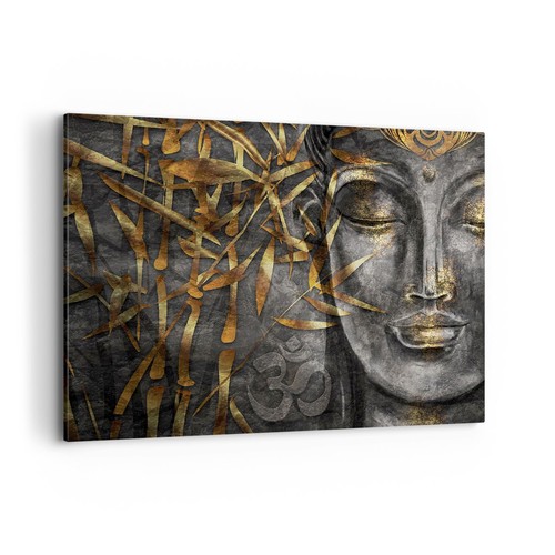 Quadro tela 120x80cm buddha - su,