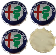 4 Tappi Coprimozzo ALFA ROMEO