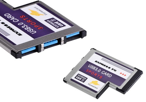 Carte expresscard 54mm usb3 - 54mm, usb3.0
