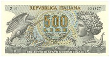 500 LIRE BIGLIETTO DI STATO