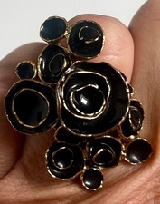 Anello con fiori Ysl