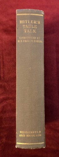 Hitler table talk 1941 1944 - hitler's,
