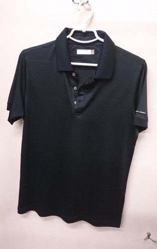 Polo shirt men black - men's,